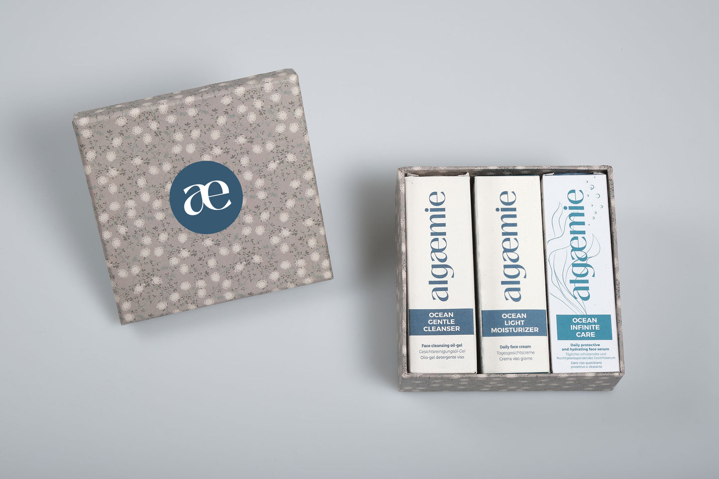 Set für empfindliche Haut mit Irritationen, mit beruhigender, reparierender und lindernder Wirkung